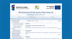 Desktop Screenshot of mum.solveo.pl